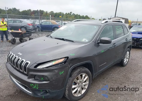 2017 Jeep Cherokee Limited 4X4 из США, поврежденный, VIN 1C4PJMDS6HW639765